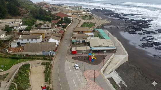 Reconstrucción RUTA CALETAS DEL MAULE - Iloca - CDP y ITO - Pellines, Chile
